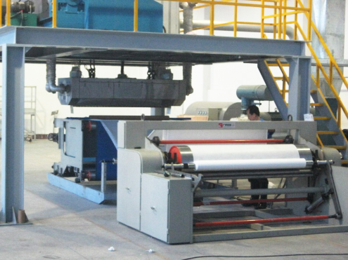 Two-component composite spunbonded non-woven fabric equipment